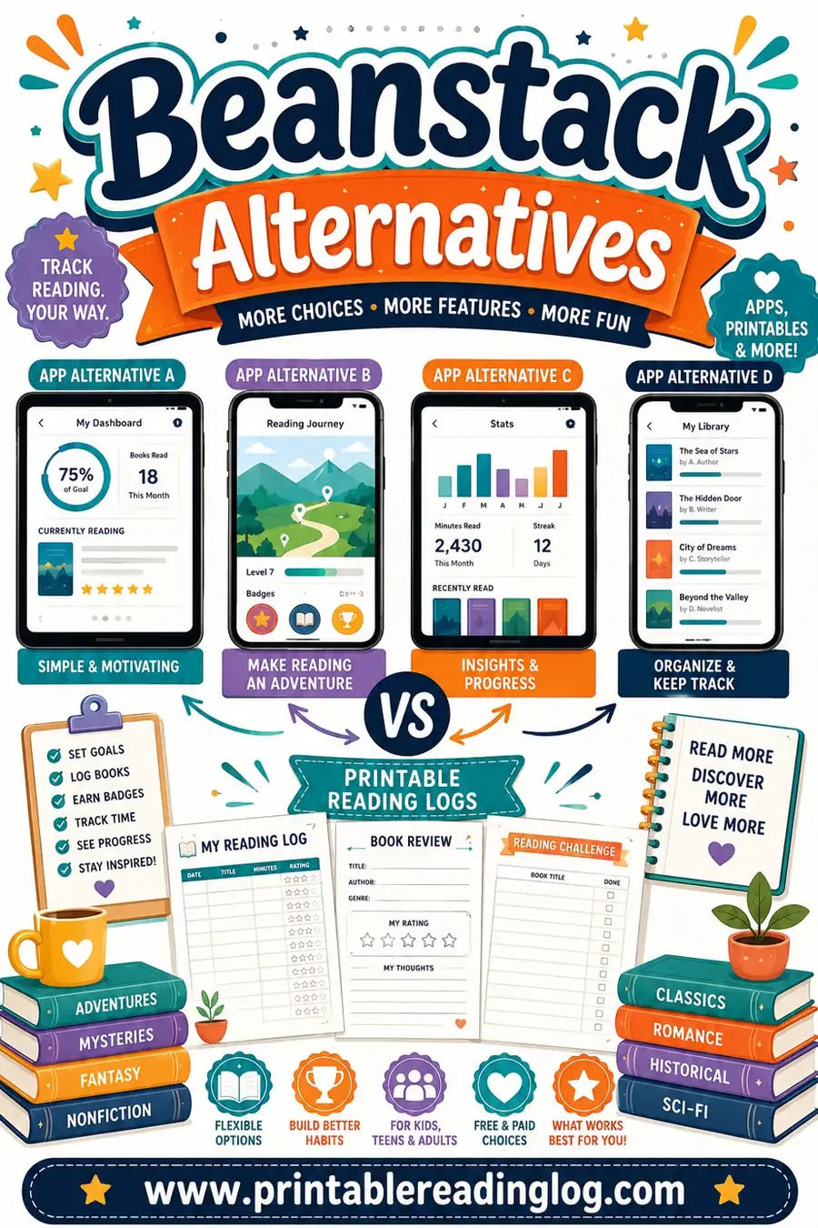 Beanstack Alternatives: Free Ways to Run a Reading Challenge