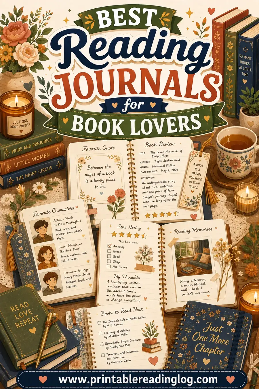 Best Reading Journals for Book Lovers (Free Picks)