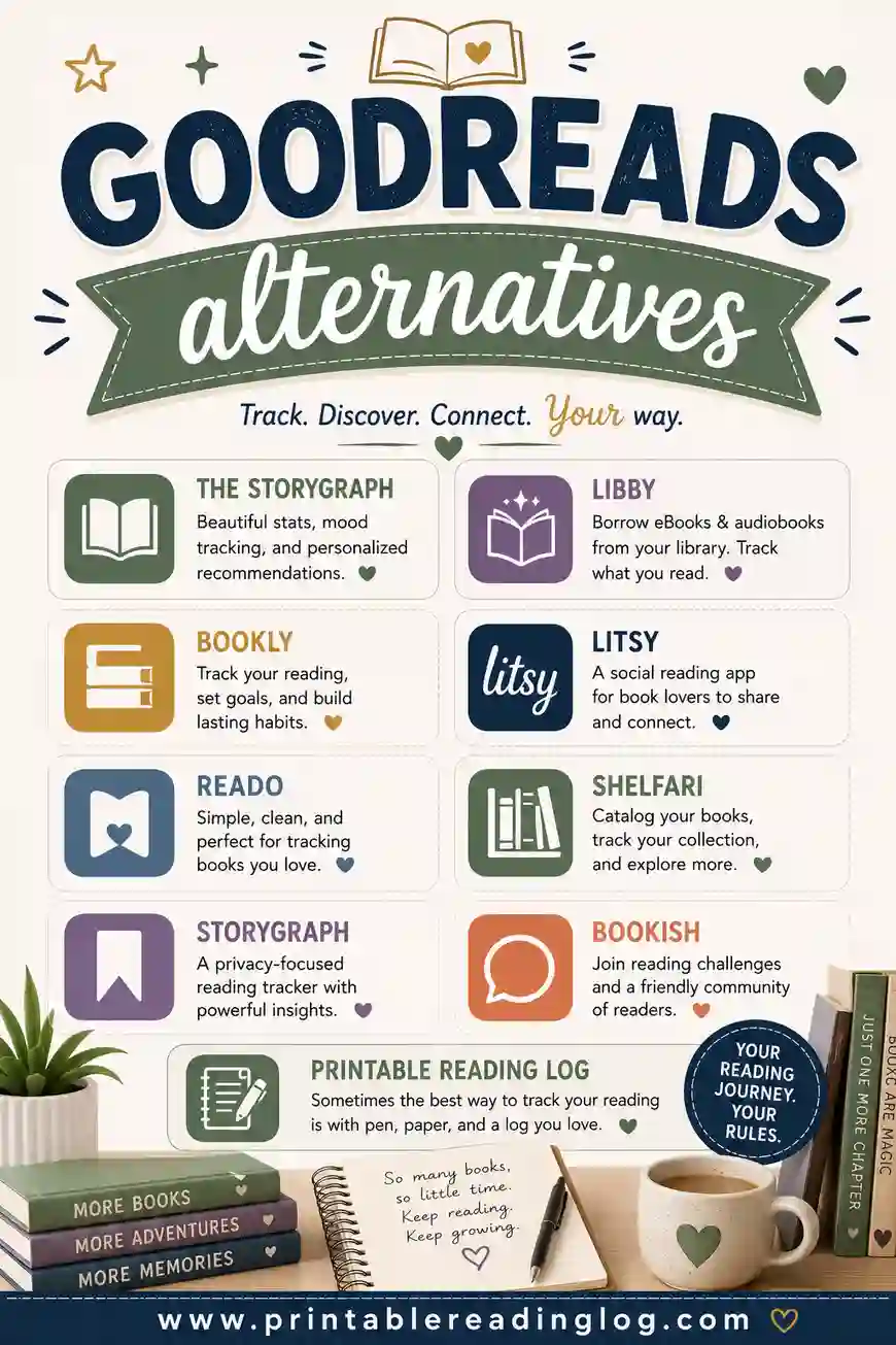 Goodreads Alternatives: Best Tools to Track Your Reading