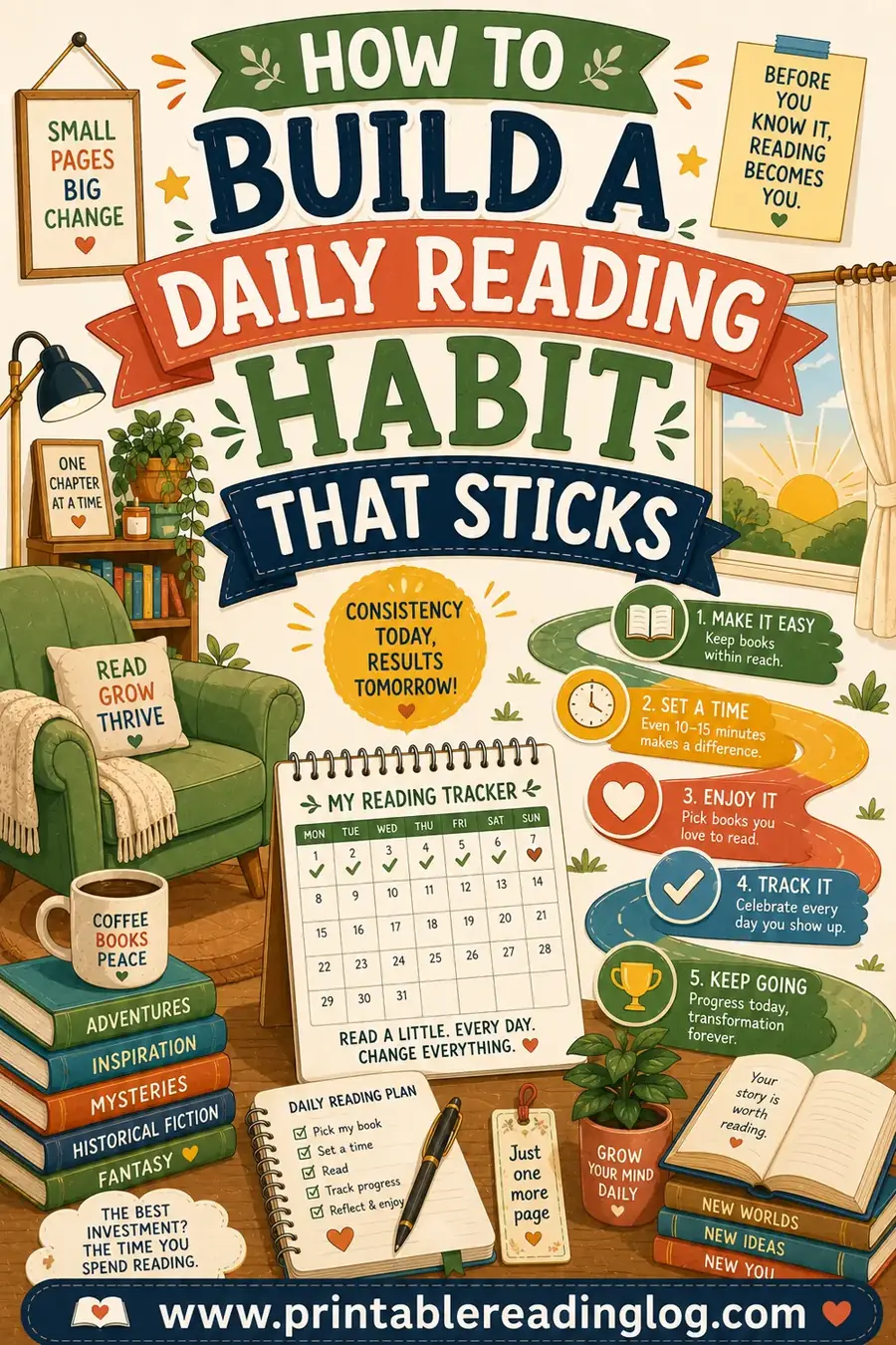 How to Build a Daily Reading Habit That Sticks
