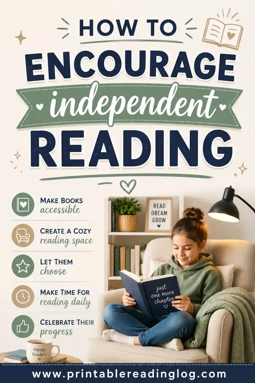 How to Encourage Independent Reading (That Sticks)