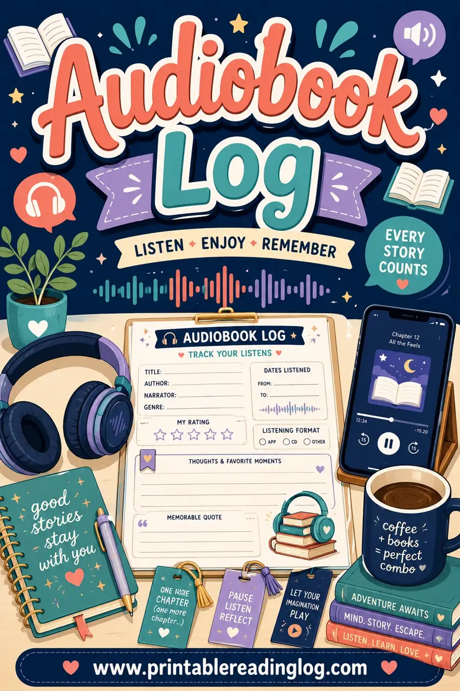 How to Log Audiobooks: A Simple Tracking Guide