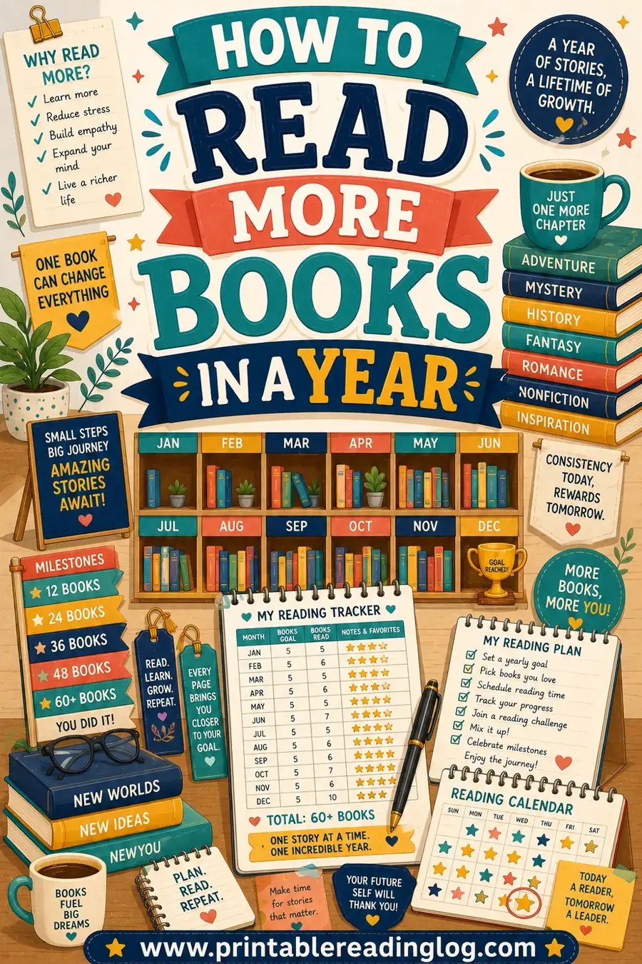 How to Read More Books in a Year