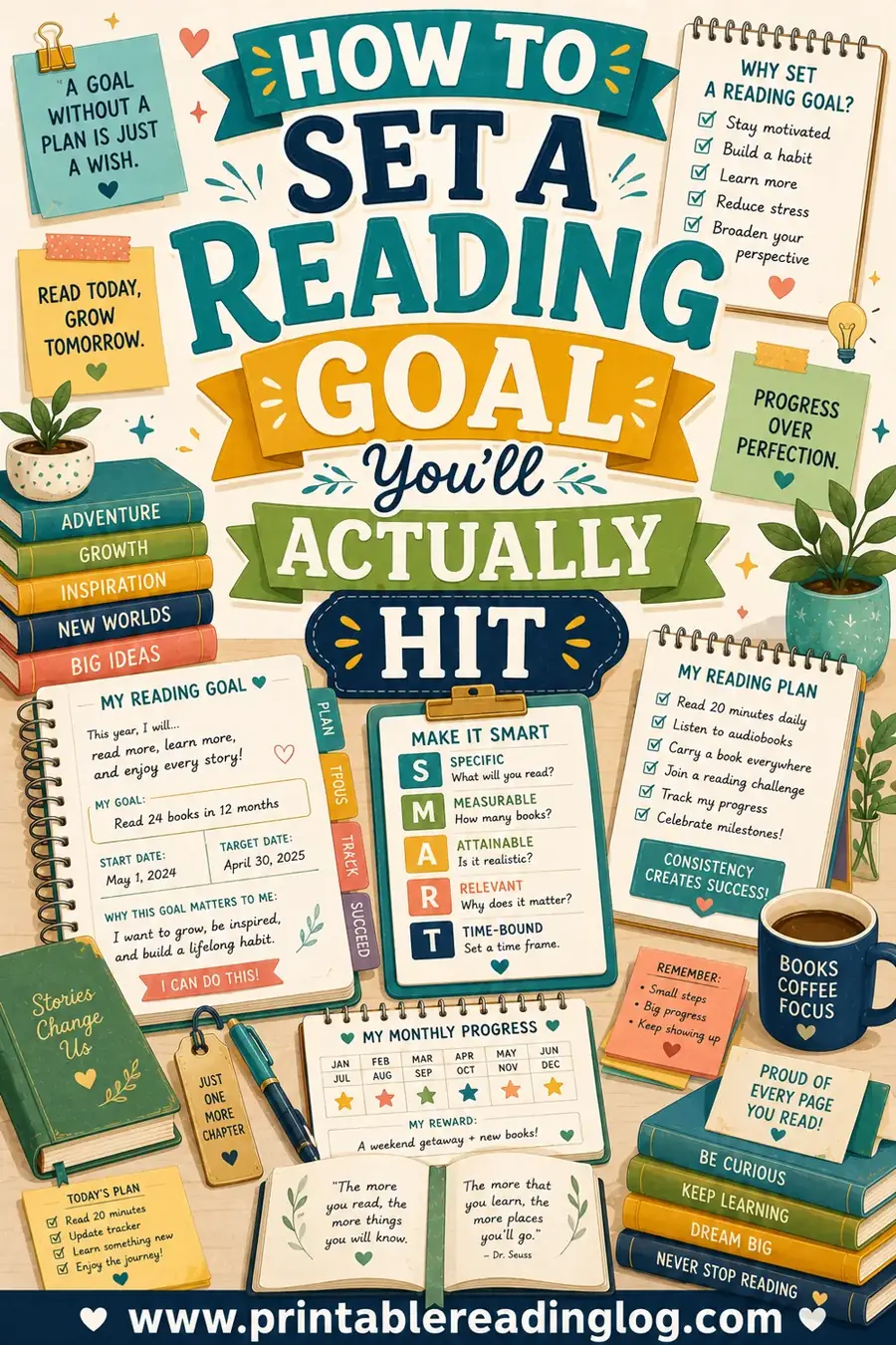 How to Set a Reading Goal You'll Actually Hit