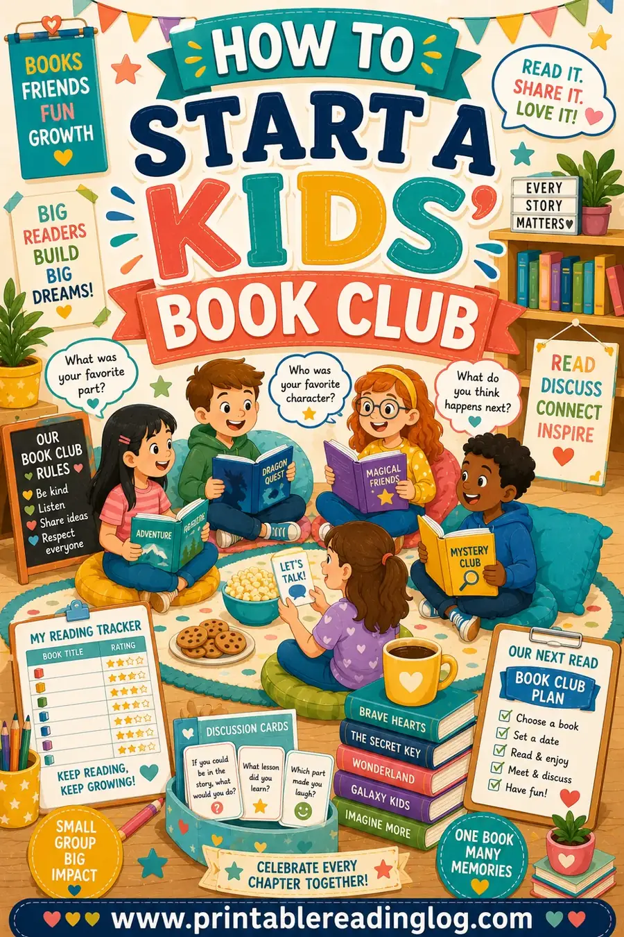 How to Start a Kids' Book Club: A Step-by-Step Guide