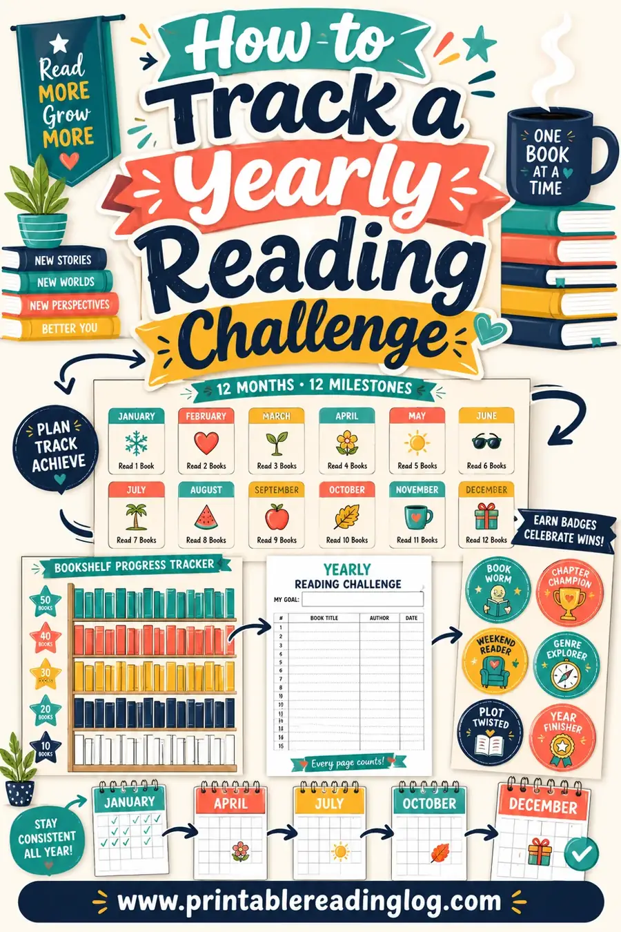 How to Track a Yearly Reading Challenge