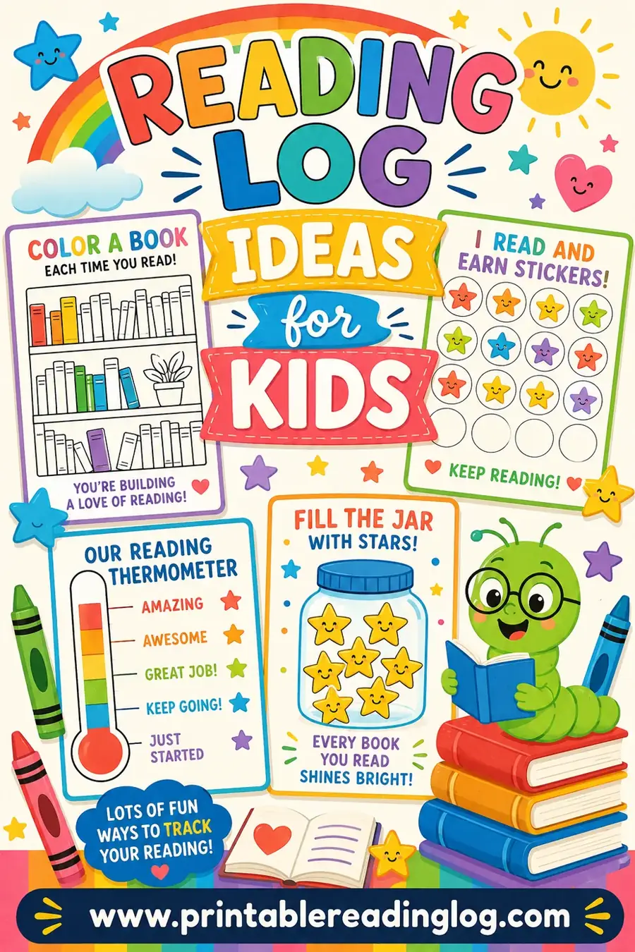Reading Log Ideas for Kids That Make Reading Fun